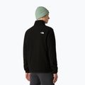 Felpa in pile da uomo The North Face Glacier Fleece 1/4 Zip nero 2