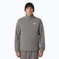 Felpa in pile da uomo The North Face Glacier Fleece 1/4 Zip grigio erica medio