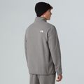 Felpa in pile da uomo The North Face Glacier Fleece 1/4 Zip grigio erica medio 3