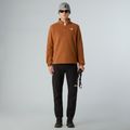 Felpa in pile da uomo The North Face Glacier Fleece 1/4 Zip Burnt umber 2
