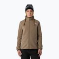 Felpa in pile da donna The North Face Glacier Fleece marrone moka