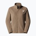 Felpa in pile da donna The North Face Glacier Fleece marrone moka 5
