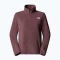 Felpa in pile da donna The North Face Glacier Fleece 1/4 Zip quarzo fulvo 4