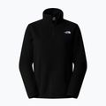 Felpa da donna in pile The North Face Glacier Fleece 1/4 Zip nero 4