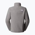 Felpa in pile da donna The North Face Glacier Fleece 1/4 Zip mid grey heather 5