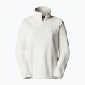 Felpa in pile da donna The North Face Glacier Fleece 1/4 Zip bianco dune 4