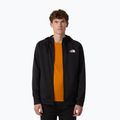 Felpa da uomo The North Face Reaxion 2.0 Hooded Full Zip nero heather 4