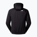 Felpa da uomo The North Face Reaxion 2.0 Hooded Full Zip nero heather 6
