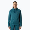Felpa donna The North Face Reaxion 2.0 con cappuccio e zip integrale space dark heather