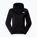 Felpa donna The North Face Reaxion 2.0 con cappuccio e zip integrale black heather 5
