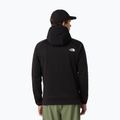 Felpa da uomo The North Face Mountain Athletics Fleece con cappuccio e zip 1/4 nera 3