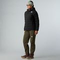 Giacca imbottita da donna The North Face Abseil Stretch Down Hoodie nera 2