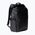 Zaino urbano da uomo The North Face Base Camp Voyager Rolltop 25 l nero/grigio asfalto