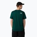 Maglietta da uomo The North Face Simple Dome verde scuro 3