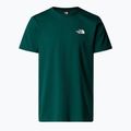 Maglietta da uomo The North Face Simple Dome verde scuro 4