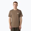 Maglietta da uomo The North Face Simple Dome marrone moka