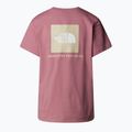 Maglietta donna The North Face Box Nse Relaxed nostalgia rose/gravel 5