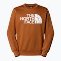 Felpa da uomo The North Face Easy Crew color ambra bruciato 4