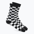 Vans Checkerboard Crew calzini a scacchiera nero/bianco