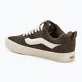 Scarpe Vans Knu Skool in pelle scamosciata di maiale marrone carbone 3