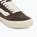 Scarpe Vans Knu Skool in pelle scamosciata di maiale marrone carbone 7
