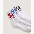 Calze Vans Classic Check Crew 3 pairs white 3