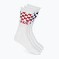 Calze Vans Classic Check Crew 3 pairs white