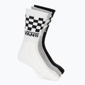 Calzini Vans Classic Check Crew 3 pairs black/white