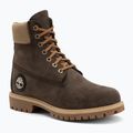 Scarpe da uomo Timberland Premium 6 Inch Lace Up Waterproof dark brown nubuck/olive