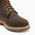 Scarpe da uomo Timberland Premium 6 Inch Lace Up Waterproof dark brown nubuck/olive 7