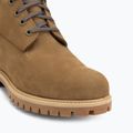Scarpe uomo Timberland Premium 6 Inch Lace Up Waterproof olive nubuck/dark brown 7