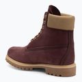 Scarpe da uomo Timberland Premium 6 Inch Lace Up Waterproof burgundy olive 3