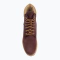 Scarpe da uomo Timberland Premium 6 Inch Lace Up Waterproof burgundy olive 5