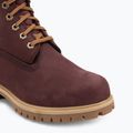 Scarpe da uomo Timberland Premium 6 Inch Lace Up Waterproof burgundy olive 7