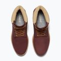 Scarpe da uomo Timberland Premium 6 Inch Lace Up Waterproof burgundy olive 5