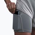 Shorts donna Nike One Dri-Fit High-Waisted 3" 2In1 smoke grey/heather 6