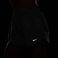 Spodenki damskie Nike One Dri-Fit High-Waisted 3" 2In1 smoke grey/heather 8