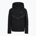 Felpa bambini Nike Sportswear Tech Fleece Full Zip black/black/black 7