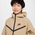 Giacca Nike Tech Woven da bambino paracadute beige/paracadute beige/nero 4