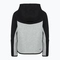 Felpa per bambini Nike Sportswear Tech Fleece Full Zip dark grey heather/black/black/black 10