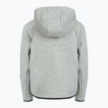 Felpa Nike Sportswear Tech Fleece Full-Zip da bambino grigio scuro heather/nero/nero 10