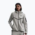 Felpa donna Nike Sportswear Tech Fleece Windrunner dark grey heather/black