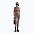 Reggiseno sportivo Nike Alate Medium Support Longline mink brown/white 2