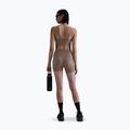 Reggiseno sportivo Nike Alate Medium Support Longline mink brown/white 3