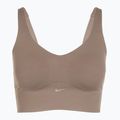Reggiseno sportivo Nike Alate Medium Support Longline mink brown/white 8