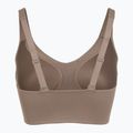 Reggiseno sportivo Nike Alate Medium Support Longline mink brown/white 9