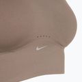 Reggiseno sportivo Nike Alate Medium Support Longline mink brown/white 10