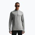 Felpa da corsa uomo Nike Stride 1/4 Zip Dri-Fit smoke grey/heather