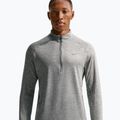 Felpa da corsa uomo Nike Stride 1/4 Zip Dri-Fit smoke grey/heather 5
