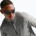 Felpa da corsa uomo Nike Stride 1/4 Zip Dri-Fit smoke grey/heather 7